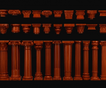 Modern Roman Pillar-ID:338432076