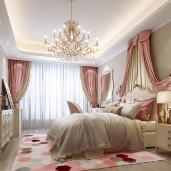 European Style Girl's Room Daughter's Room-ID:506389116