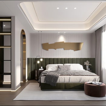 Modern Bedroom-ID:458910565