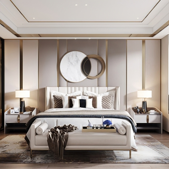 New Chinese Style Bedroom-ID:561491975