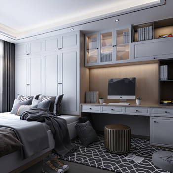 Modern Bedroom-ID:439394002