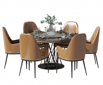 Modern Dining Table And Chairs-ID:157483103