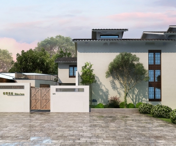 New Chinese Style Villa Appearance-ID:765928033