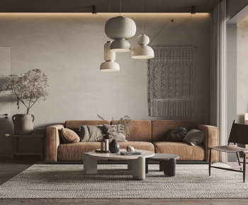 Wabi-sabi Style A Living Room-ID:842180974