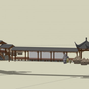 Chinese Style Building Component-ID:822685964