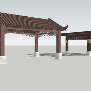 Chinese Style Building Component-ID:263209104