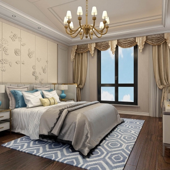 New Chinese Style Bedroom-ID:840330165