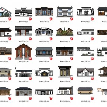 Chinese Style Building Component-ID:832082035