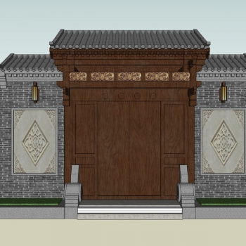 Chinese Style Building Component-ID:684833059