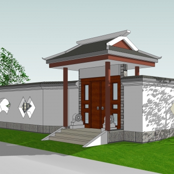 Chinese Style Building Component-ID:451451068
