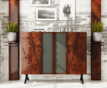 Modern Side Cabinet/Entrance Cabinet-ID:619638926