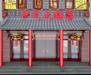 Chinese Style Facade Element-ID:698440072
