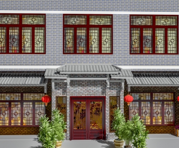 Chinese Style Facade Element-ID:599519978