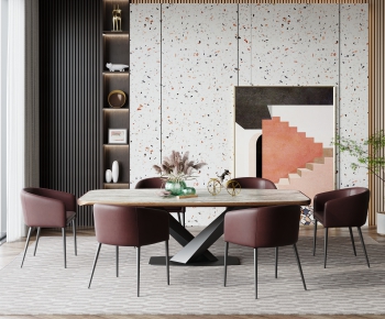 Modern Dining Table And Chairs-ID:312249903