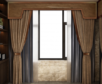 New Chinese Style The Curtain-ID:960268028