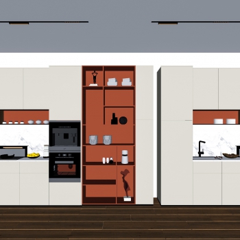 Modern Kitchen Cabinet-ID:354146005