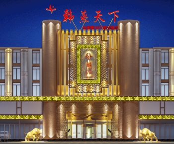 Chinese Style Facade Element-ID:588952064