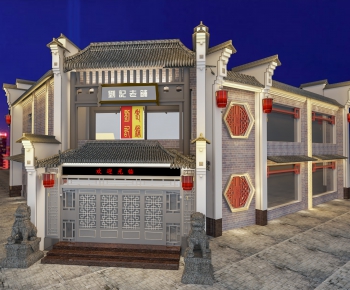 Chinese Style Facade Element-ID:139822012
