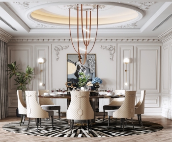 American Style Dining Room-ID:641521936