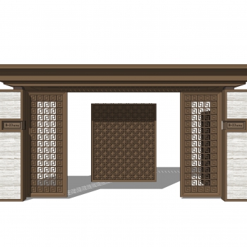 New Chinese Style Building Component-ID:249787094