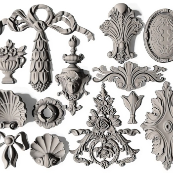 Simple European Style Carving-ID:507505897