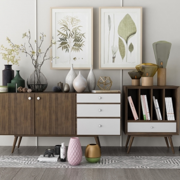 Nordic Style Side Cabinet-ID:204843049