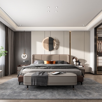 Modern Bedroom-ID:665222884