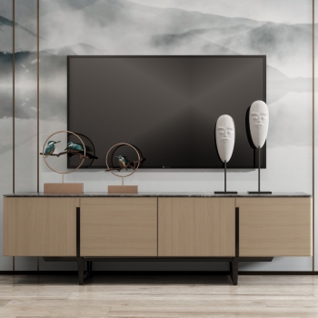 New Chinese Style TV Cabinet-ID:538014898