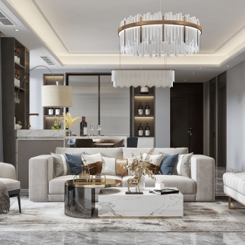 Modern A Living Room-ID:549462085