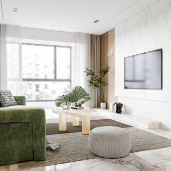 Modern A Living Room-ID:794999642