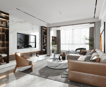 Modern A Living Room-ID:304789557