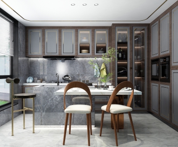 New Chinese Style Open Kitchen-ID:653122903