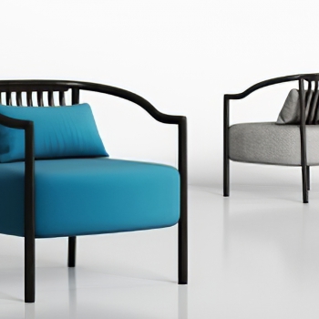 Modern Single Sofa-ID:483468062