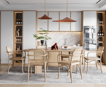 Nordic Style Dining Room-ID:103148949