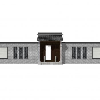 New Chinese Style Building Component-ID:275665048