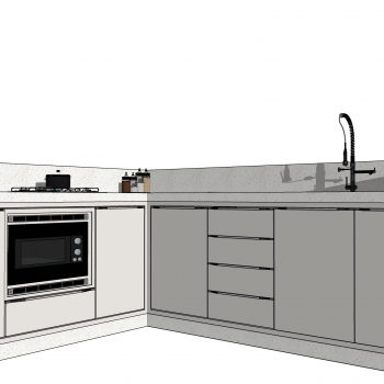 Modern Kitchen Cabinet-ID:253685953
