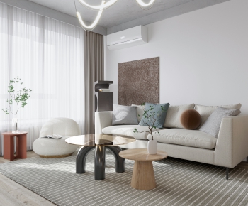 Nordic Style A Living Room-ID:977119922