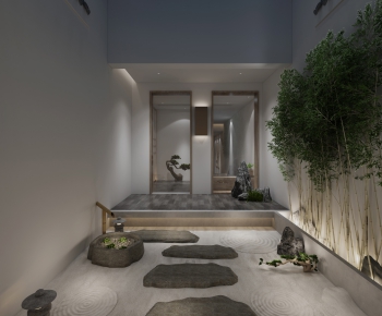 New Chinese Style Courtyard/landscape-ID:995098112