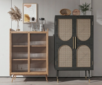 Nordic Style Side Cabinet-ID:712418084