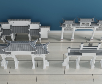 Chinese Style Building Component-ID:753061068