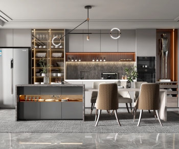 Modern Open Kitchen-ID:445573093