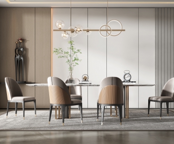 Modern Dining Table And Chairs-ID:819588903