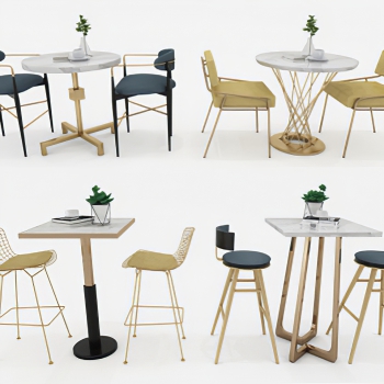 Modern Leisure Table And Chair-ID:214890002