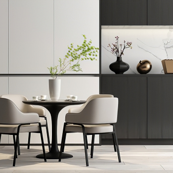 Modern Dining Table And Chairs-ID:935471065