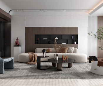 Modern A Living Room-ID:270127063