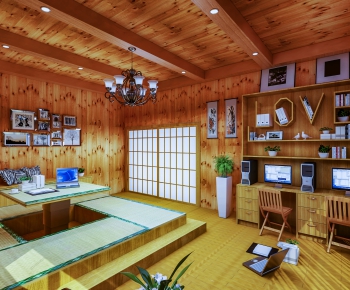 Japanese Style Study Space-ID:586982971