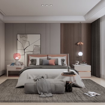 Modern Bedroom-ID:838789949