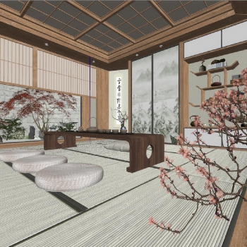 Japanese Style Tea House-ID:784699968