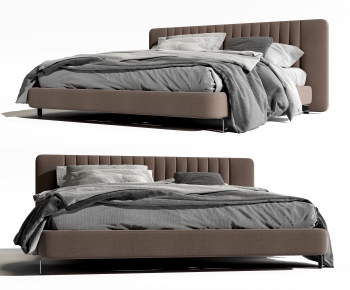 Modern Double Bed-ID:675961978