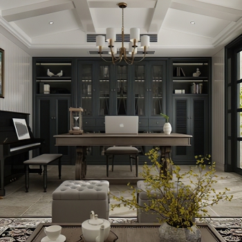American Style Study Space-ID:813222893